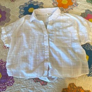 Aeropostale White Button down